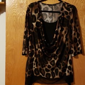 Sexy, Animal Print Top